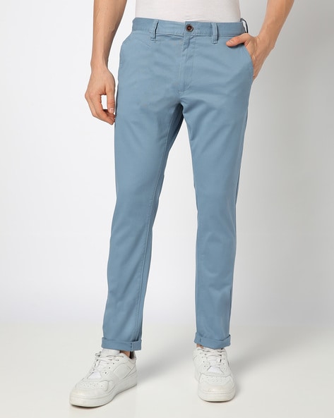 Men Tapered Fit Chinos