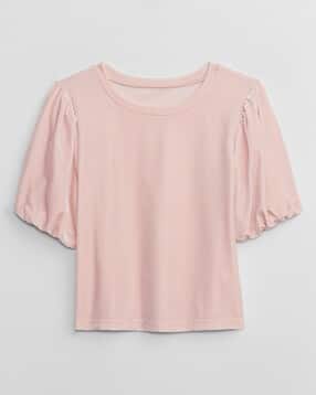 gap kids Girls Round-Neck Velvet Top-picture-10