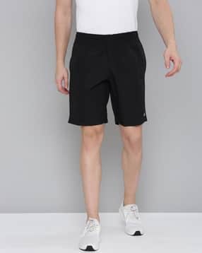 reebok Men Regular Fit Knit Shorts with Inset Pockets-picture-14