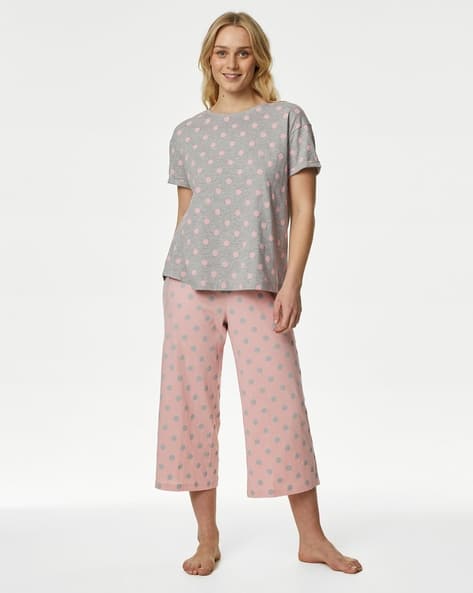 Buy Grey Night&LoungeWearSets for Women by Marks Spencer Online