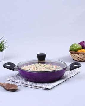 wonderchef Tivoli Aluminium Kadhai with Lid 2L-picture-11