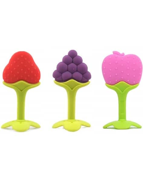 Pack of Fruit Shaped Teethers
