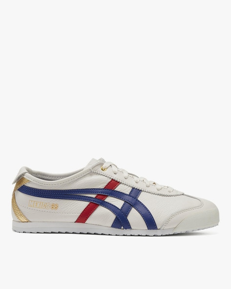 Buy Onitsuka Tiger Mexico 66 Lace Up Sneakers White Color Men AJIO LUXE