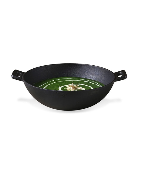 Forza Pre-Seasoned Cast-Iron Kadhai 3.35L