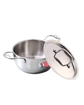 wonderchef Nigella Tri-Ply Stainless Steel Casserole with Lid 3L-picture-45