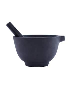 wonderchef Forza pre-seasoned Cast-Iron Mortar & Pestle 1.1L-picture-17
