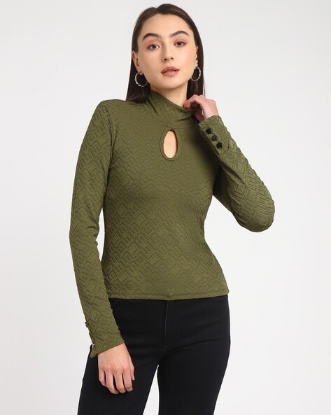 Guess high neck top hotsell