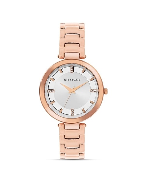 Buy Rose Gold Toned Watches for Women by Giordano Online Ajio