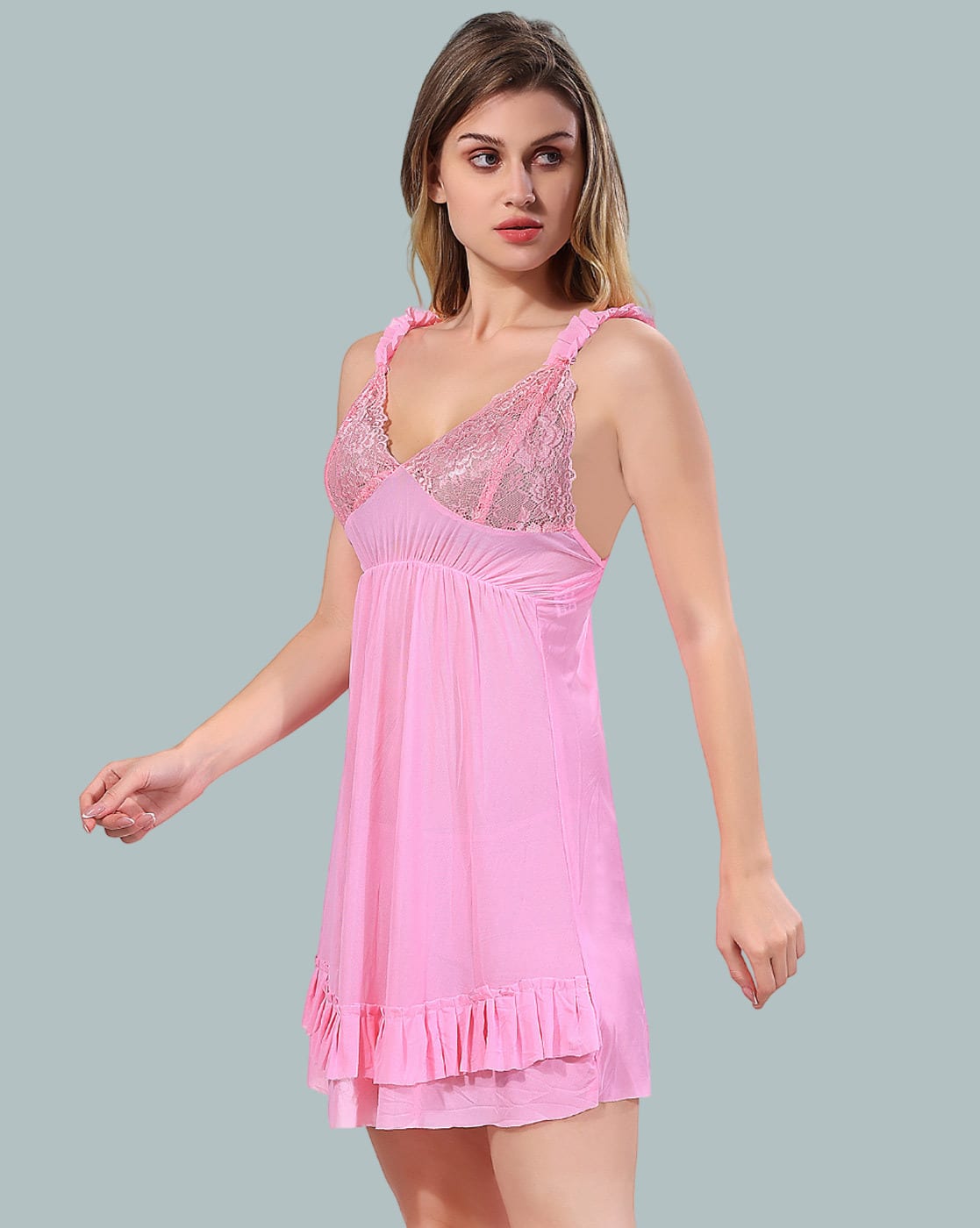 Women Embellished Babydoll