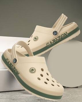 carlton london Men Perforated Slingback Clogs-picture-47