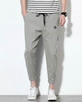 eyebogler Fitted Track Pants with Drawstring Waist-picture-32