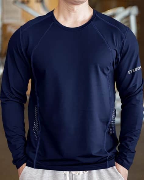 Buy Navy Shirts for Men by EYEBOGLER Online