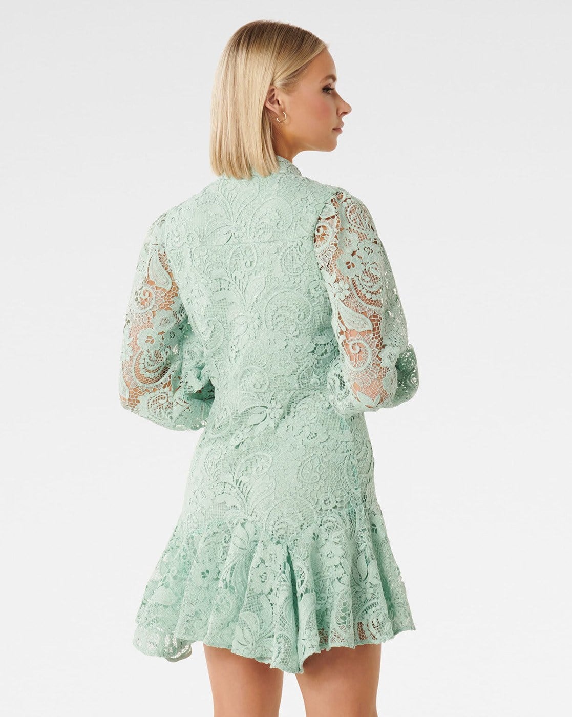 Buy Forever New Women Lace Fit & Flare Dress Online | Ajio.com