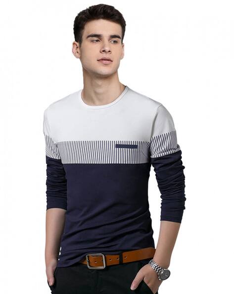 EYEBOGLER Colourblock Crew-Neck T-shirt