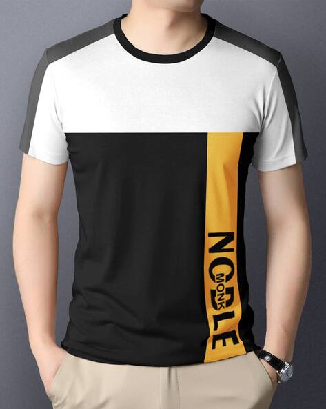 EYEBOGLER Colour-Blocked Round-Neck T-Shirt