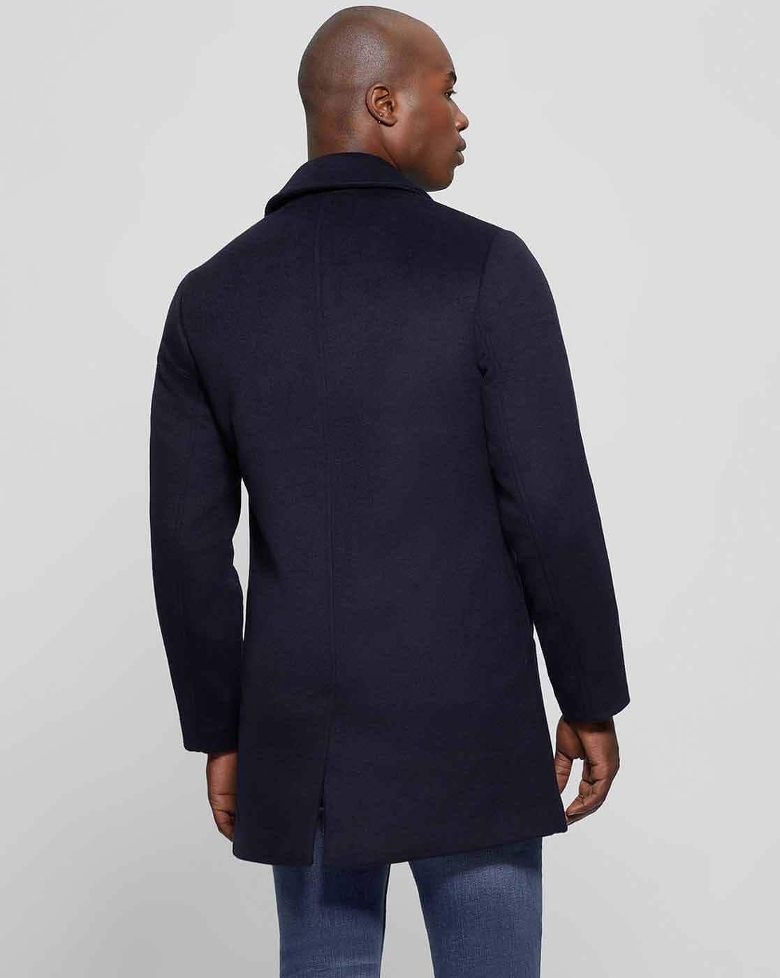 HUM VENT NAVISLINEN PEA COAT NAVY サイズ2 HUM VENT ヒューベント