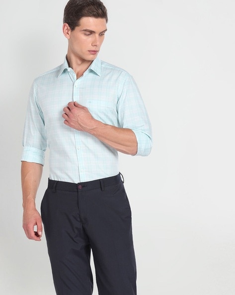 Arrow Men Checked Regular Fit Shirt