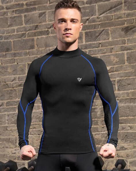EYEBOGLER Men Regular Fit Crew-Neck T-Shirt