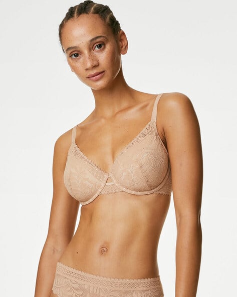 Buy rose Bras for Women by Marks Spencer Online