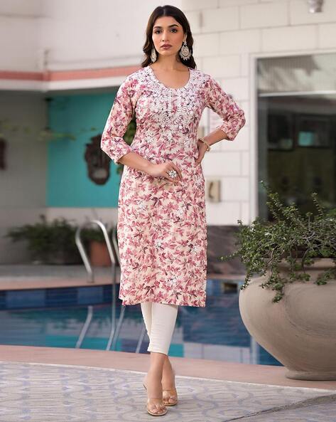 Pink root kurtis hotsell