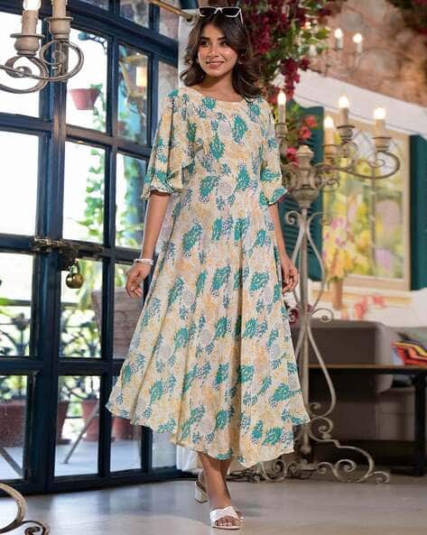 Buy Off White Dresses for Women by Peachmode Online