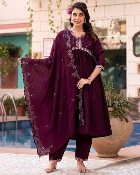 Women Anarkali Kurta Set
