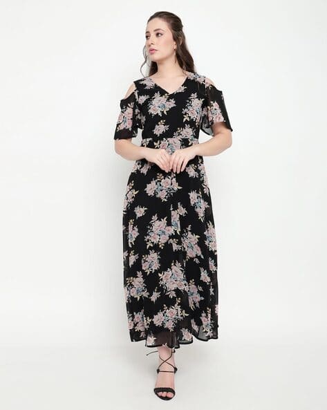 women's a line floral dress A Line V Neckline White Cheap Wedding Dresses Under 100 main image 1