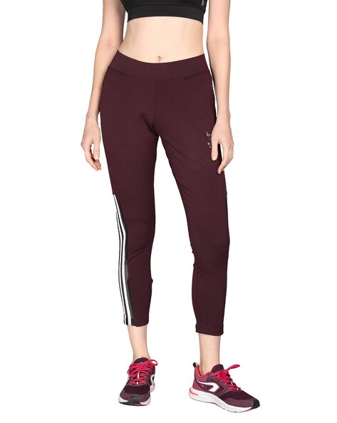 Buy Maroon Track Pants for Women by NEVA Online Ajio