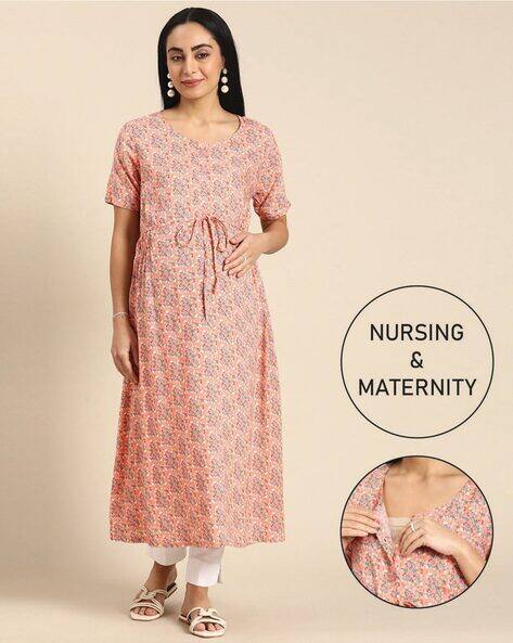 Buy Rose Pink Kurtas for Women by Chayim Online