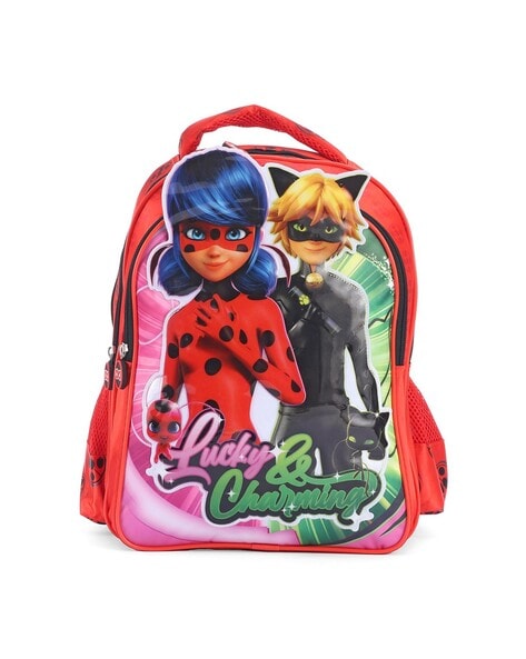 Ladybug and cat noir school bag hotsell