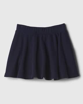 gap kids Logo Printed Pleated Skirt-picture-52