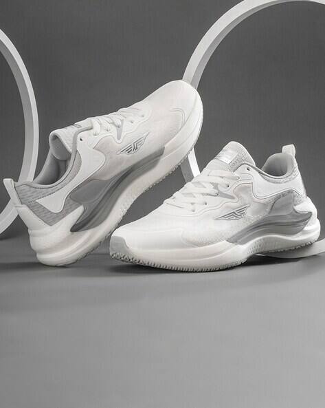RED TAPE Knitted Lace Fastening Sports Shoes with Flat Heels