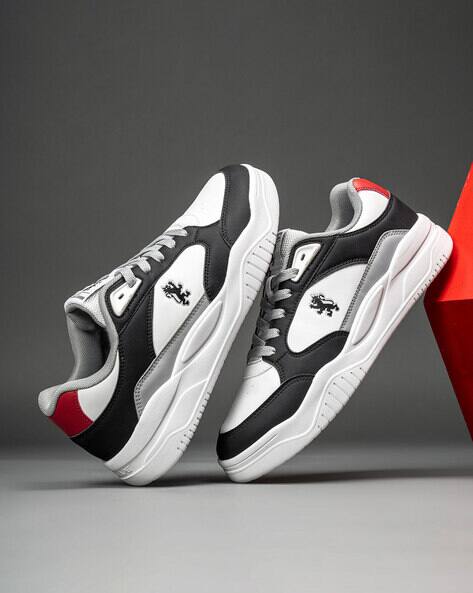 RED TAPE Men Low-Top Lace-Up Sneakers
