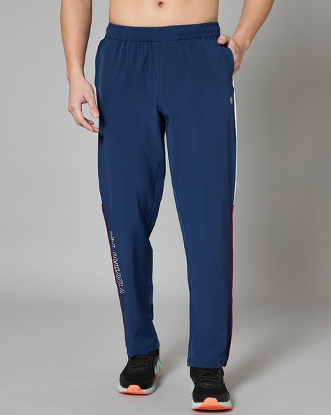 Buy Blue Track Pants for Men by TurnFIT Online Ajio