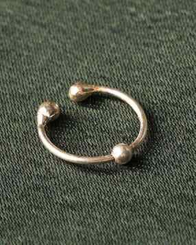 925 silver nose pin with clip on closure-image-32