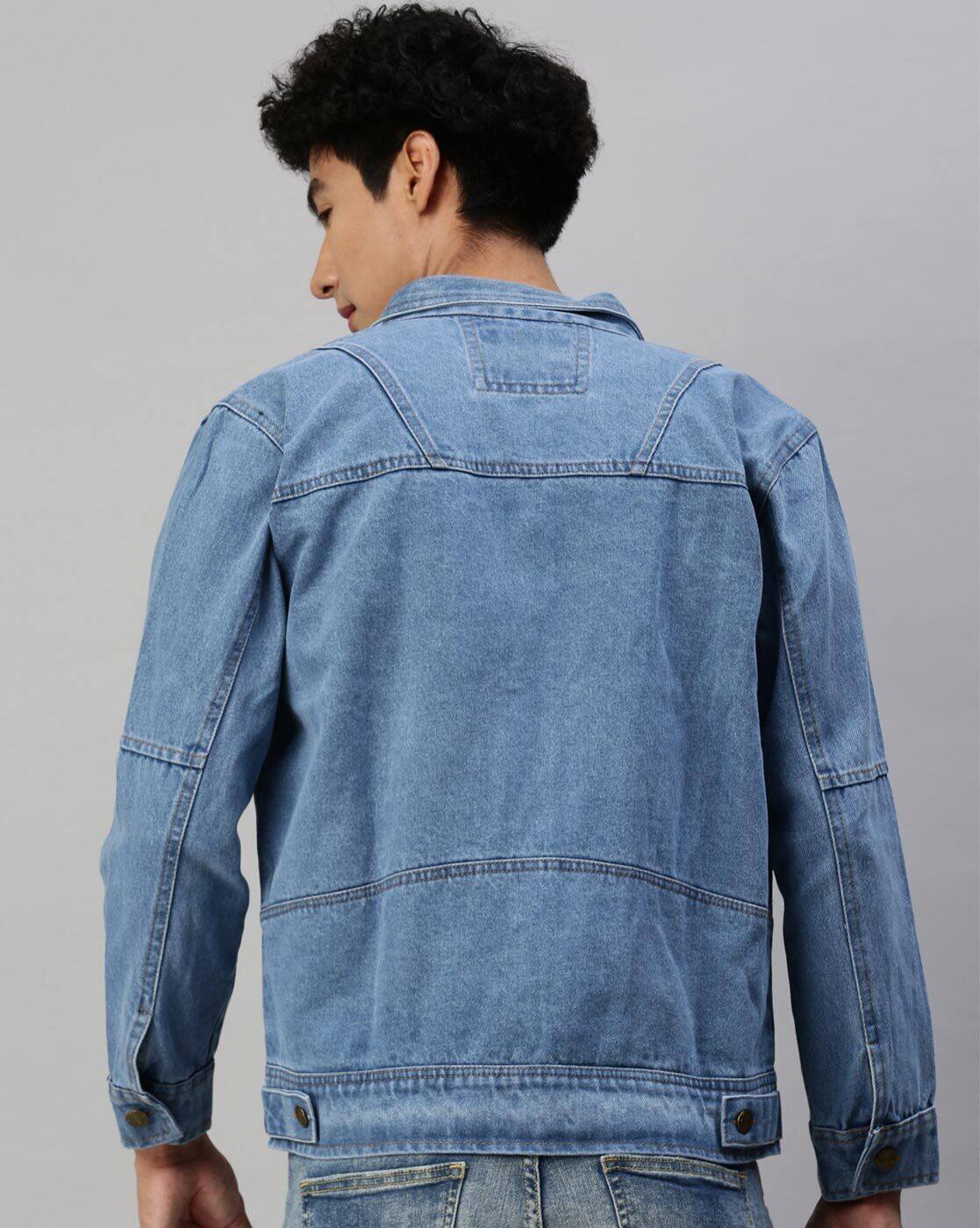 Buy Blue Jackets & Coats for Men by VOXATI Online | Ajio.com