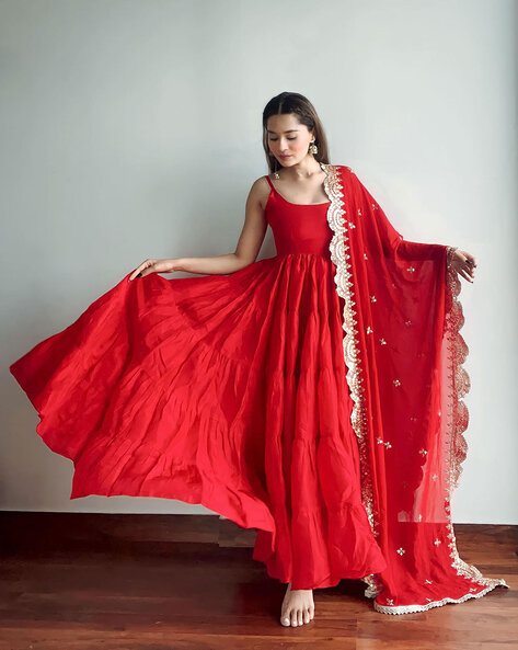 Buy red gown hotsell