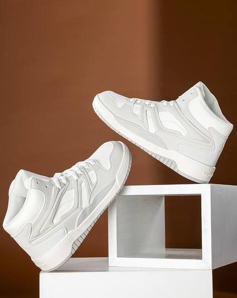 RED TAPE Men Perforated Lace-Up Sneakers