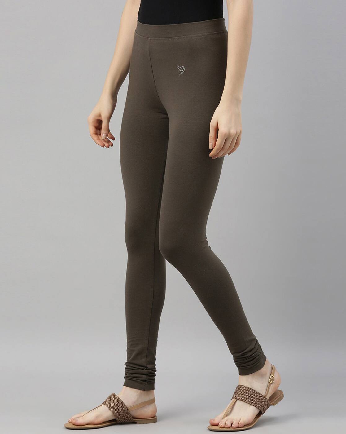 Hue Pants Hue Brown Leggings HUE Women's Temperature-Control