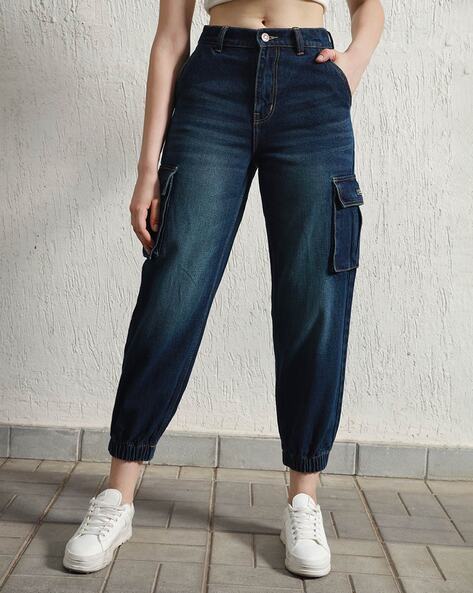 Buy Blue Jeans Jeggings for Women by HUBBERHOLME Online Ajio