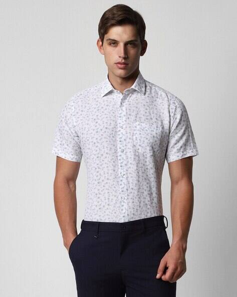 Buy Grey Shirts for Men by VAN HEUSEN Online | Ajio.com