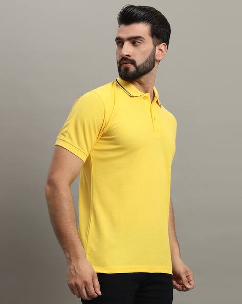 Buy Yellow Tshirts for Men by Get Golf Online