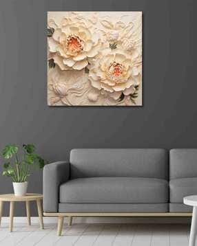 Floral Pattern Canvas Wall Art-image-36