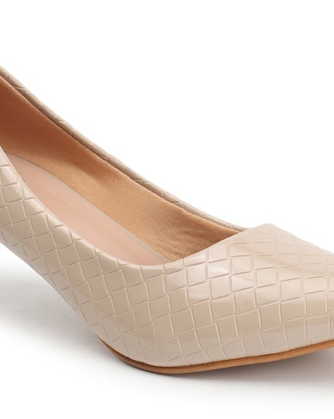 Buy Beige Heeled Shoes for Women by CARLTON LONDON Online