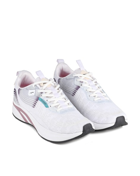 Women Low-Top Lace-Up Walking Shoes