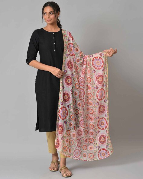 Women Printed Dupatta Price in India