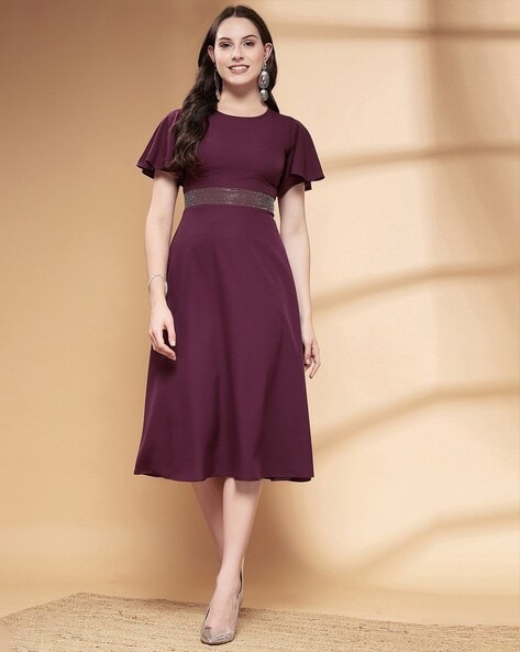 Women Embellished A-Line Dress