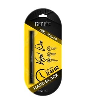 renee Cosmetics Kajal Pen With Sharpener - Hard Black-picture-50