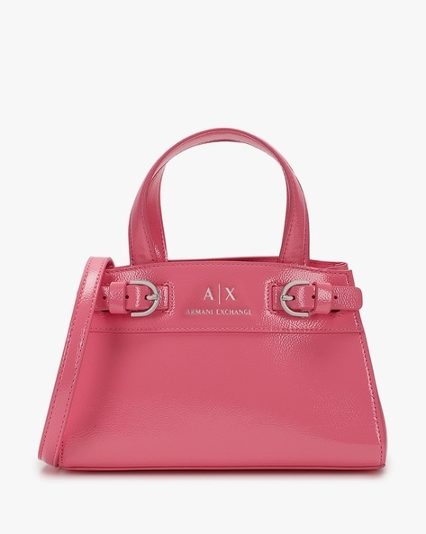 Armani exchange patent bag best sale