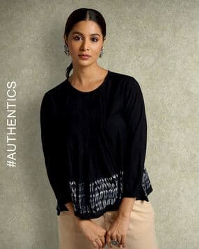 indie picks Women Printed Relaxed Fit Top-picture-43